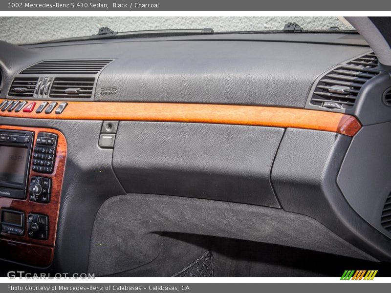 Black / Charcoal 2002 Mercedes-Benz S 430 Sedan