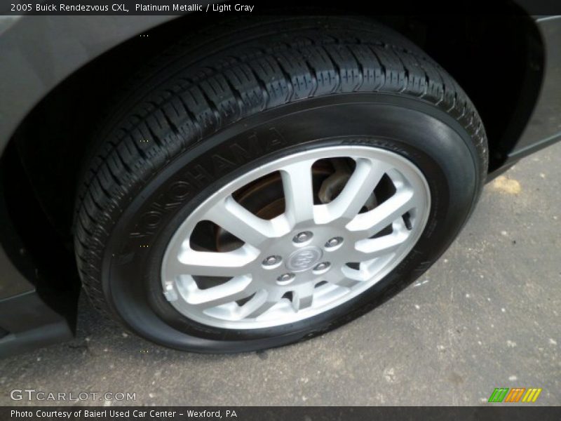Platinum Metallic / Light Gray 2005 Buick Rendezvous CXL