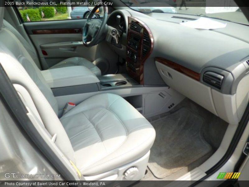 Platinum Metallic / Light Gray 2005 Buick Rendezvous CXL