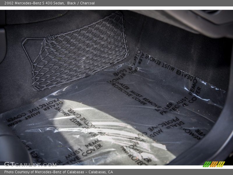 Black / Charcoal 2002 Mercedes-Benz S 430 Sedan