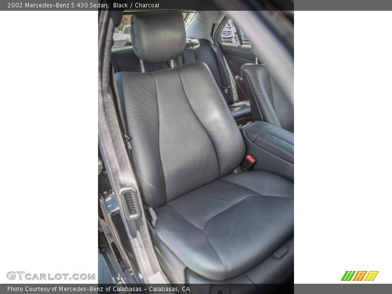 Black / Charcoal 2002 Mercedes-Benz S 430 Sedan