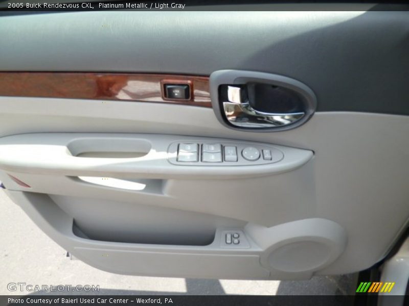 Platinum Metallic / Light Gray 2005 Buick Rendezvous CXL