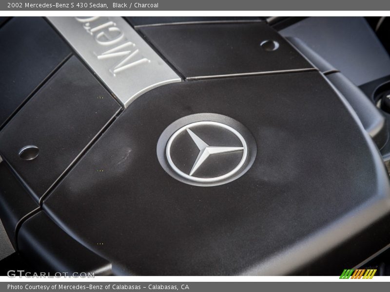 Black / Charcoal 2002 Mercedes-Benz S 430 Sedan