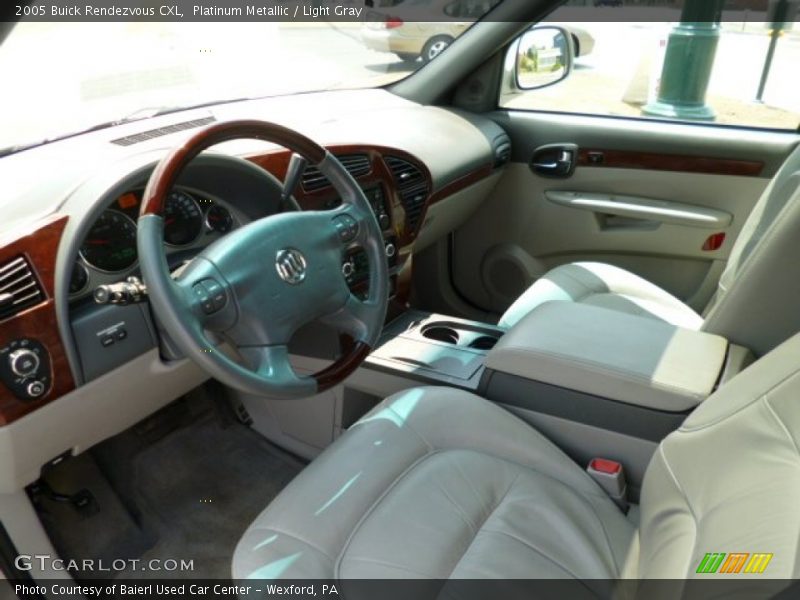 Platinum Metallic / Light Gray 2005 Buick Rendezvous CXL