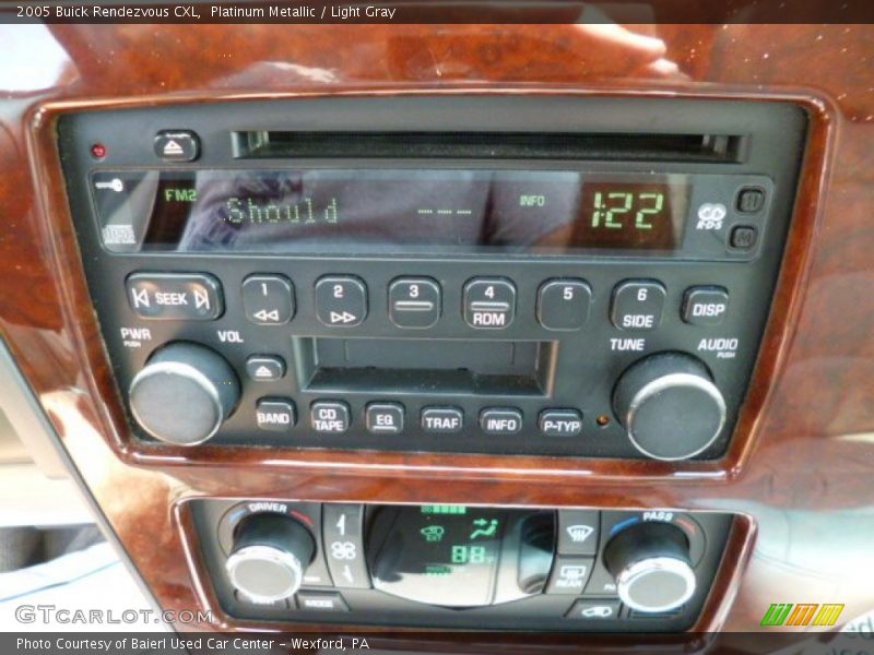 Platinum Metallic / Light Gray 2005 Buick Rendezvous CXL