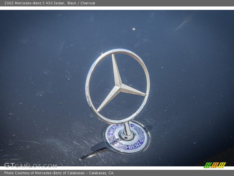 Black / Charcoal 2002 Mercedes-Benz S 430 Sedan