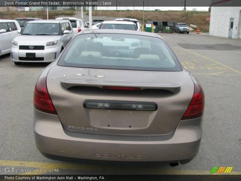 Bronzestone Metallic / Sand 2006 Pontiac Grand Prix Sedan
