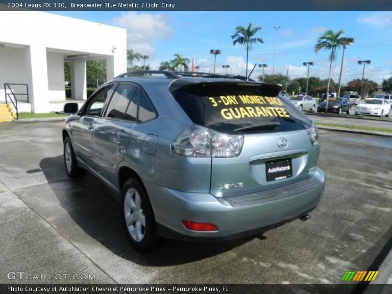 Breakwater Blue Metallic / Light Gray 2004 Lexus RX 330