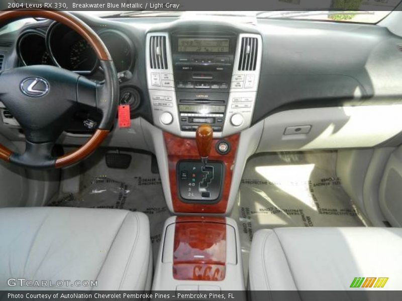 Breakwater Blue Metallic / Light Gray 2004 Lexus RX 330