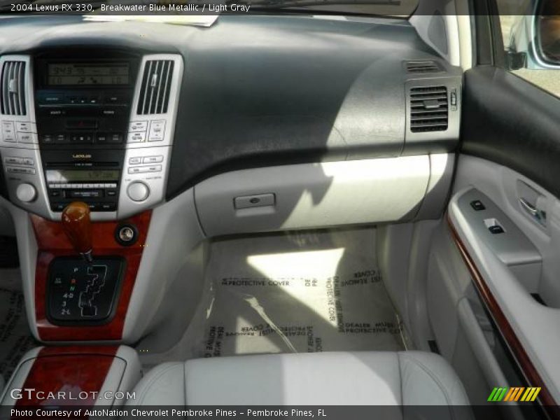 Breakwater Blue Metallic / Light Gray 2004 Lexus RX 330