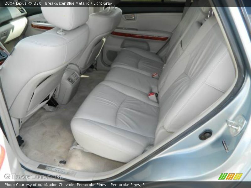Breakwater Blue Metallic / Light Gray 2004 Lexus RX 330