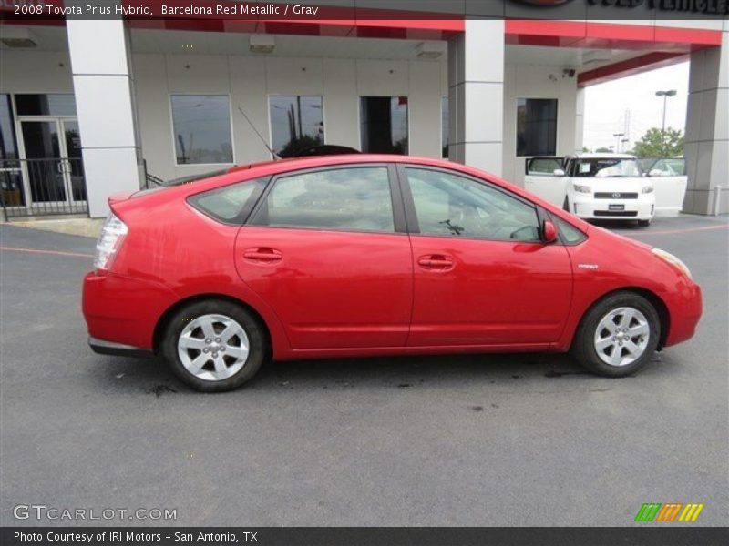 Barcelona Red Metallic / Gray 2008 Toyota Prius Hybrid