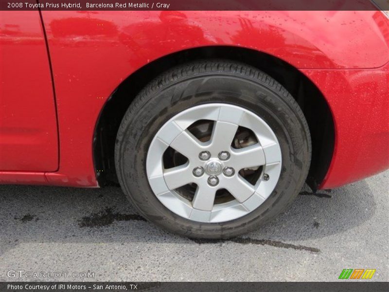 Barcelona Red Metallic / Gray 2008 Toyota Prius Hybrid