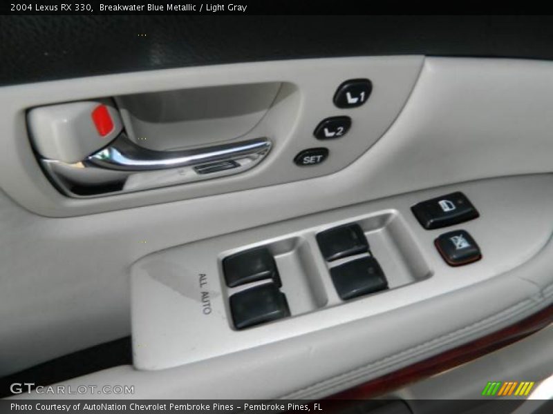 Breakwater Blue Metallic / Light Gray 2004 Lexus RX 330