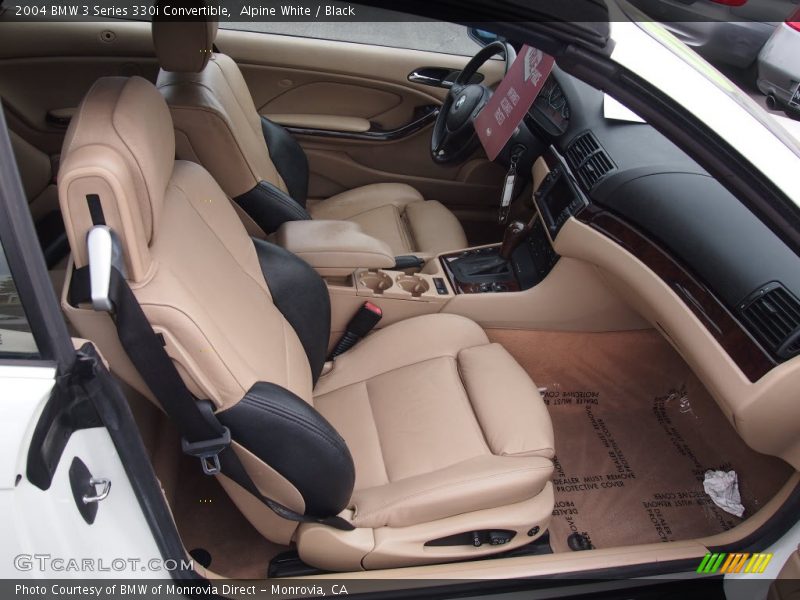 Alpine White / Black 2004 BMW 3 Series 330i Convertible