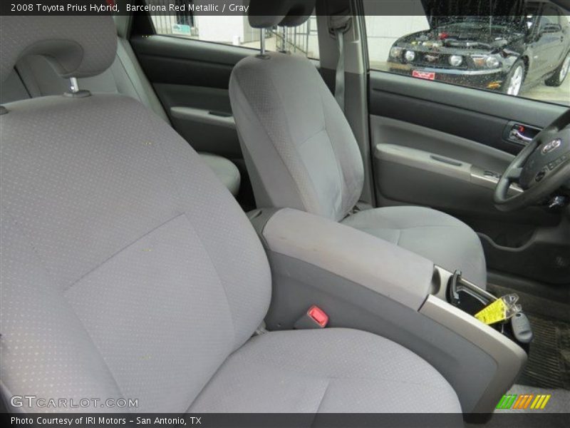 Barcelona Red Metallic / Gray 2008 Toyota Prius Hybrid