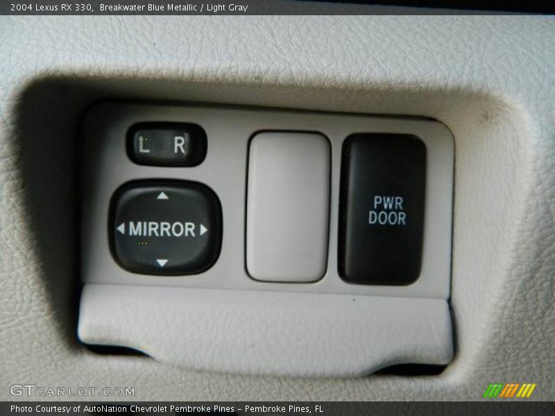Breakwater Blue Metallic / Light Gray 2004 Lexus RX 330