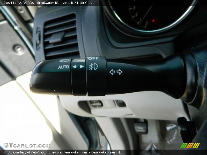 Breakwater Blue Metallic / Light Gray 2004 Lexus RX 330
