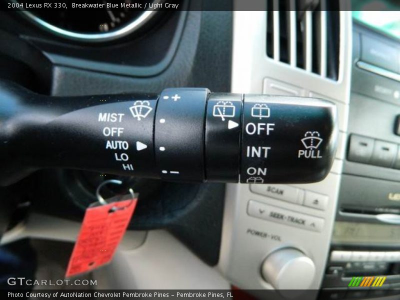Breakwater Blue Metallic / Light Gray 2004 Lexus RX 330