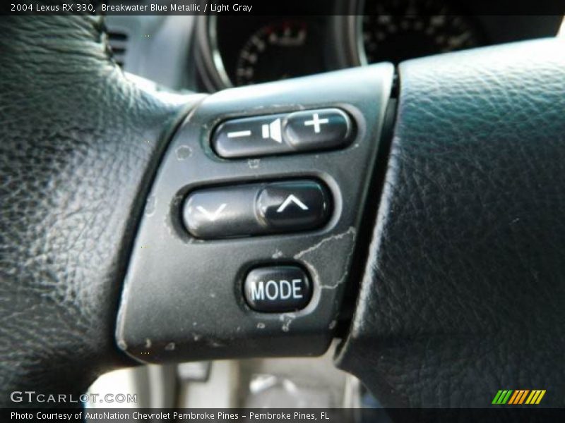 Breakwater Blue Metallic / Light Gray 2004 Lexus RX 330