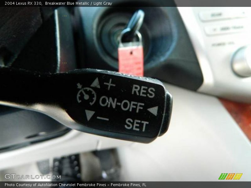Breakwater Blue Metallic / Light Gray 2004 Lexus RX 330