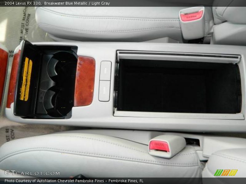 Breakwater Blue Metallic / Light Gray 2004 Lexus RX 330