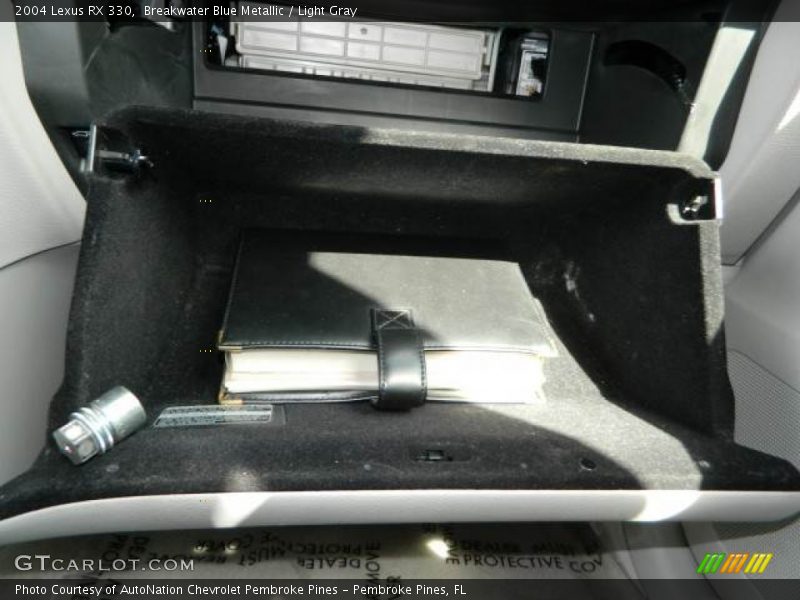 Breakwater Blue Metallic / Light Gray 2004 Lexus RX 330