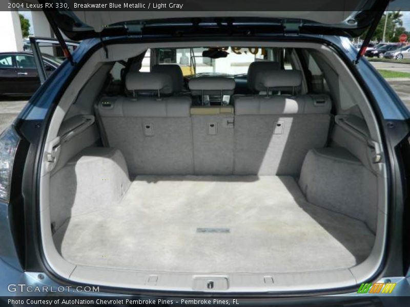 Breakwater Blue Metallic / Light Gray 2004 Lexus RX 330