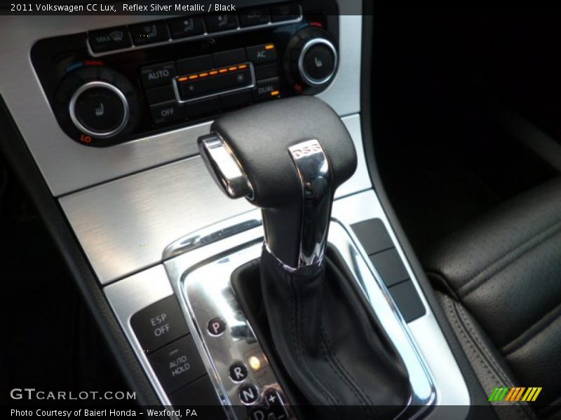 Reflex Silver Metallic / Black 2011 Volkswagen CC Lux