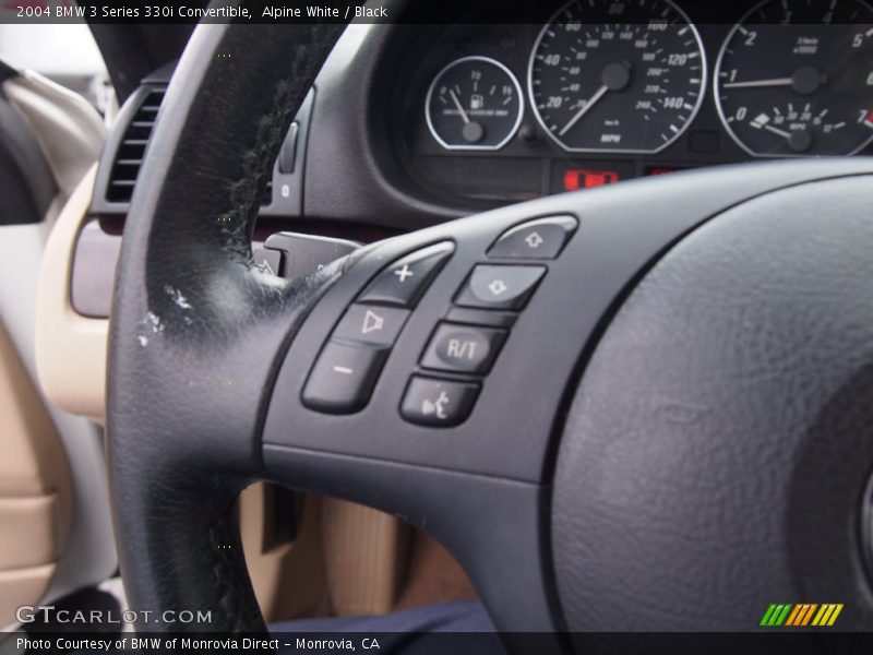 Alpine White / Black 2004 BMW 3 Series 330i Convertible