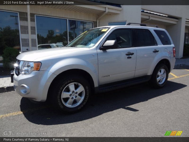 Ingot Silver Metallic / Stone 2010 Ford Escape XLS