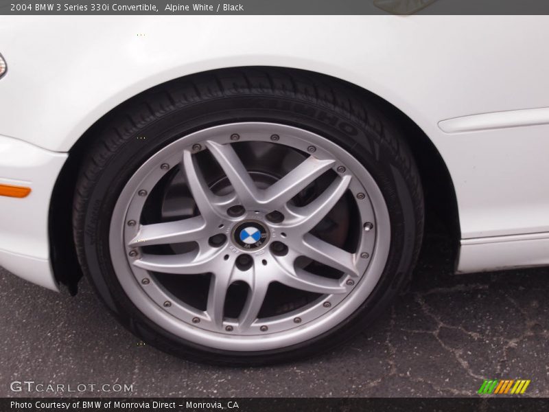 Alpine White / Black 2004 BMW 3 Series 330i Convertible