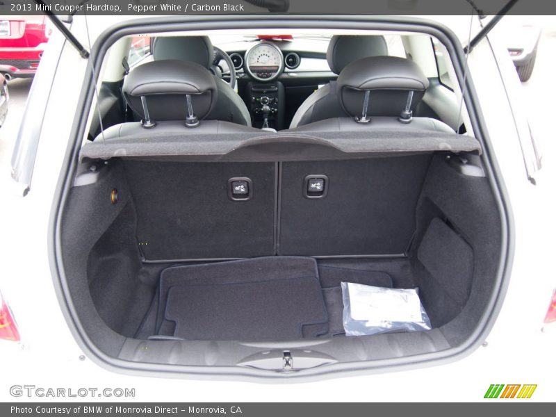 Pepper White / Carbon Black 2013 Mini Cooper Hardtop