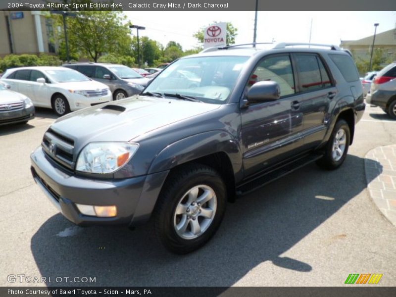 Galactic Gray Mica / Dark Charcoal 2004 Toyota 4Runner Sport Edition 4x4