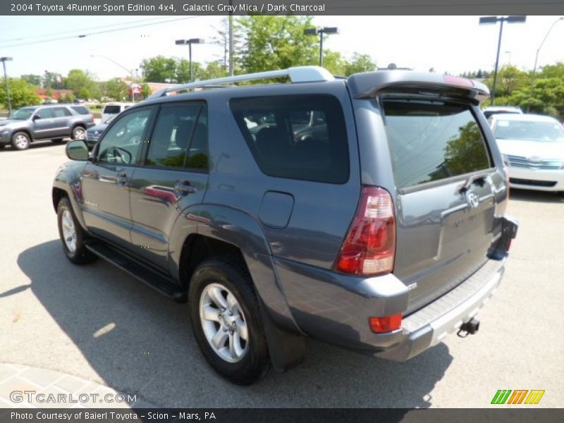 Galactic Gray Mica / Dark Charcoal 2004 Toyota 4Runner Sport Edition 4x4