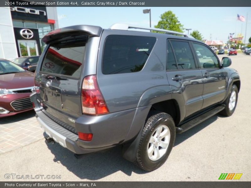Galactic Gray Mica / Dark Charcoal 2004 Toyota 4Runner Sport Edition 4x4