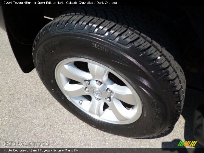 Galactic Gray Mica / Dark Charcoal 2004 Toyota 4Runner Sport Edition 4x4