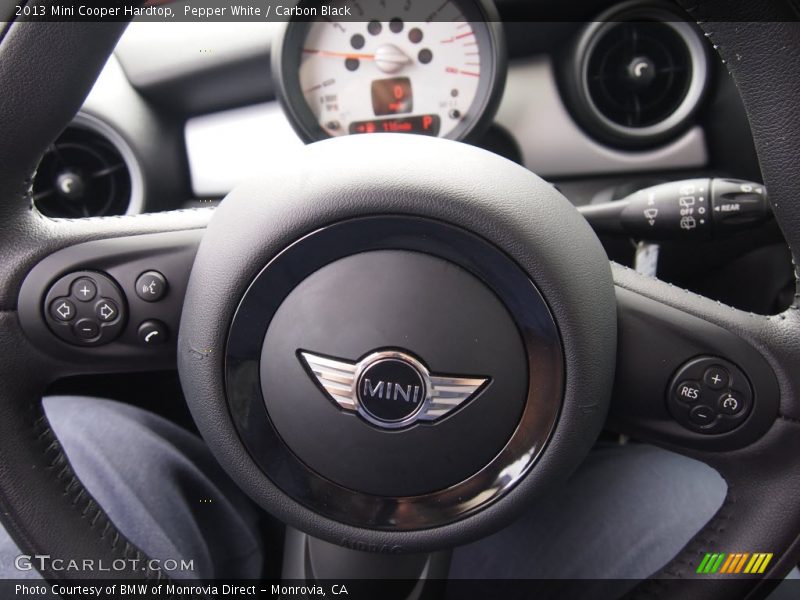 Pepper White / Carbon Black 2013 Mini Cooper Hardtop