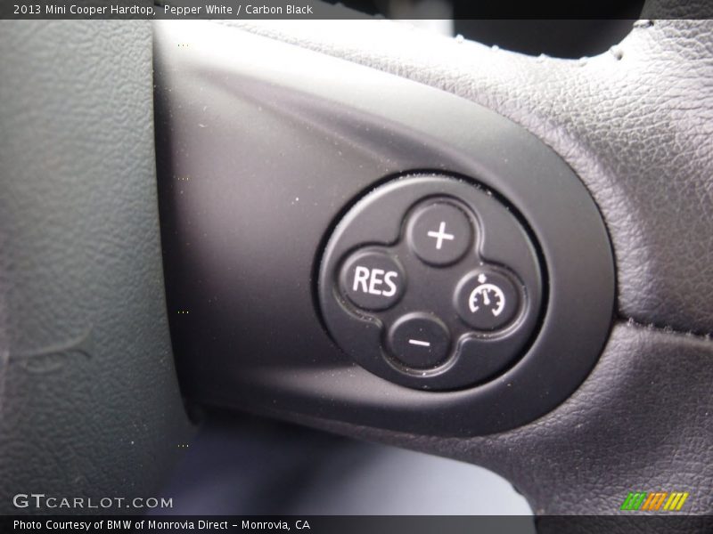 Pepper White / Carbon Black 2013 Mini Cooper Hardtop