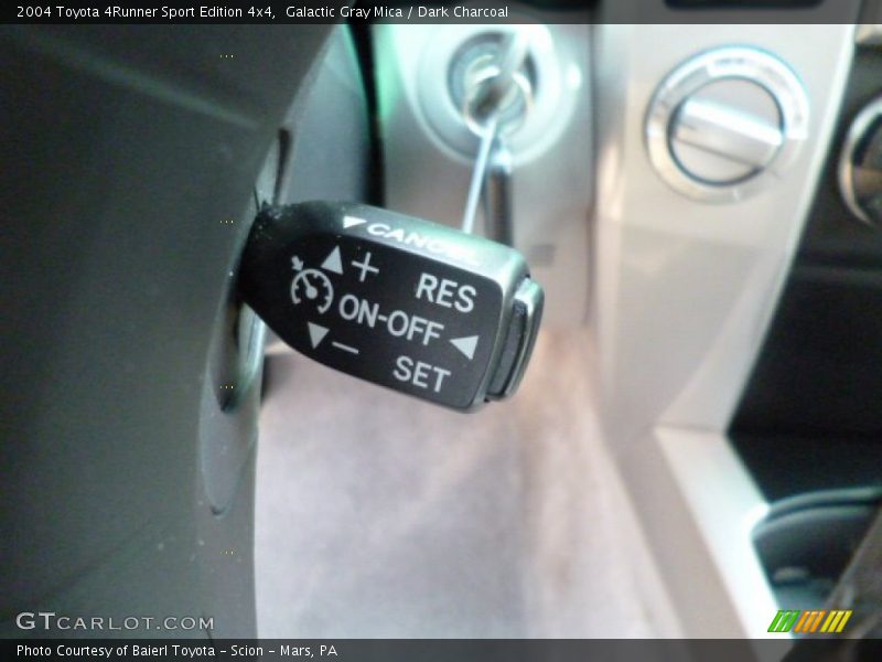 Galactic Gray Mica / Dark Charcoal 2004 Toyota 4Runner Sport Edition 4x4