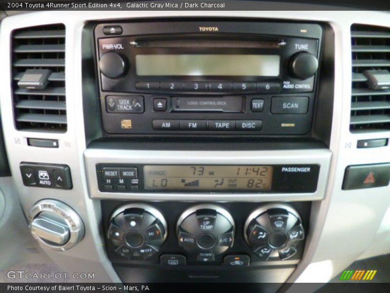 Galactic Gray Mica / Dark Charcoal 2004 Toyota 4Runner Sport Edition 4x4