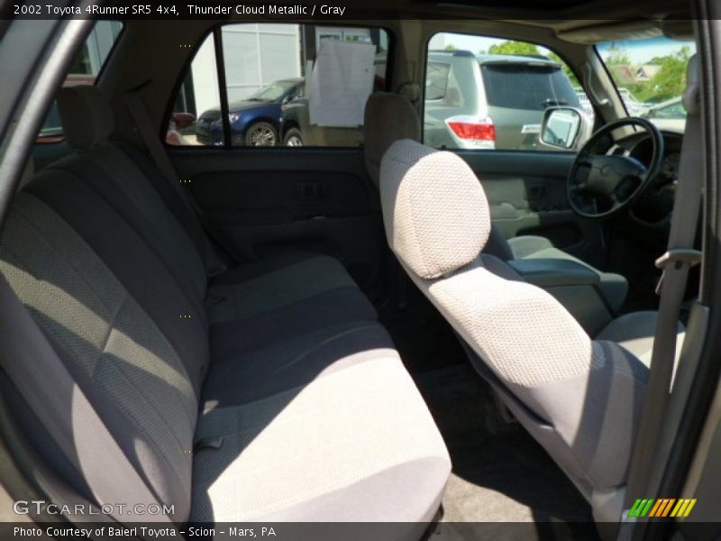 Thunder Cloud Metallic / Gray 2002 Toyota 4Runner SR5 4x4