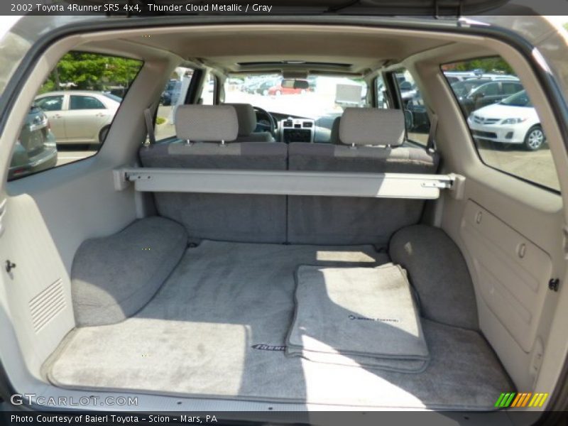 Thunder Cloud Metallic / Gray 2002 Toyota 4Runner SR5 4x4
