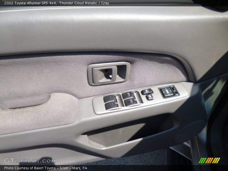 Thunder Cloud Metallic / Gray 2002 Toyota 4Runner SR5 4x4