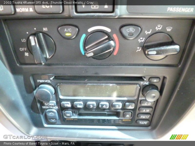 Thunder Cloud Metallic / Gray 2002 Toyota 4Runner SR5 4x4