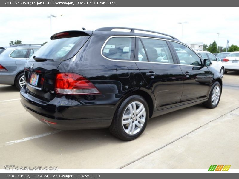 Black Uni / Titan Black 2013 Volkswagen Jetta TDI SportWagen