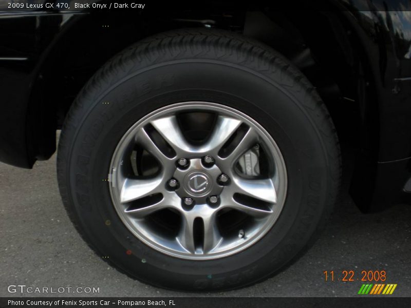 Black Onyx / Dark Gray 2009 Lexus GX 470
