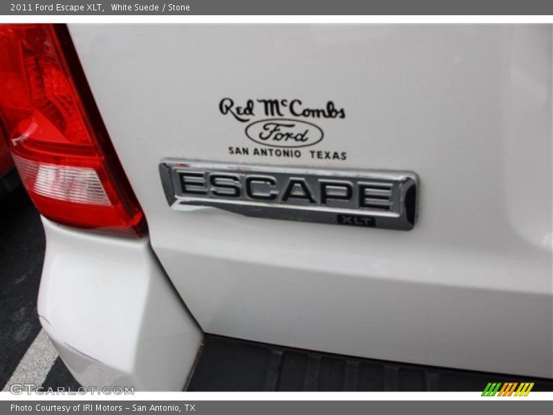 White Suede / Stone 2011 Ford Escape XLT