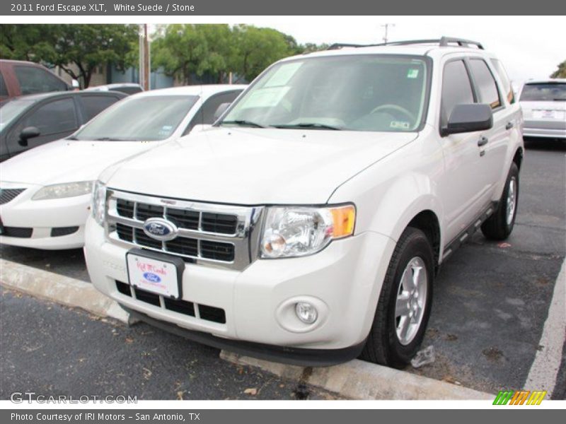 White Suede / Stone 2011 Ford Escape XLT
