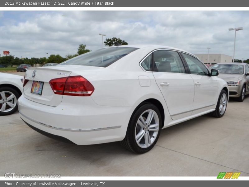 Candy White / Titan Black 2013 Volkswagen Passat TDI SEL